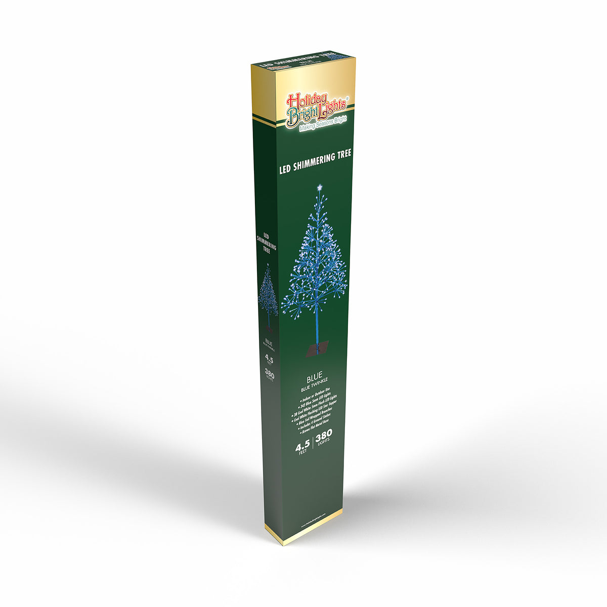 4.5ft Shimmering Trees (Retail Box)