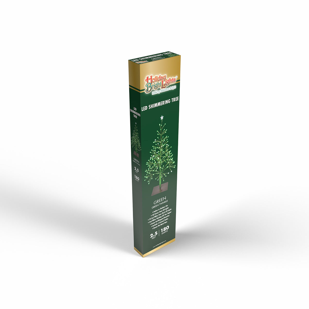 2.5ft Shimmering Trees (Retail Box)