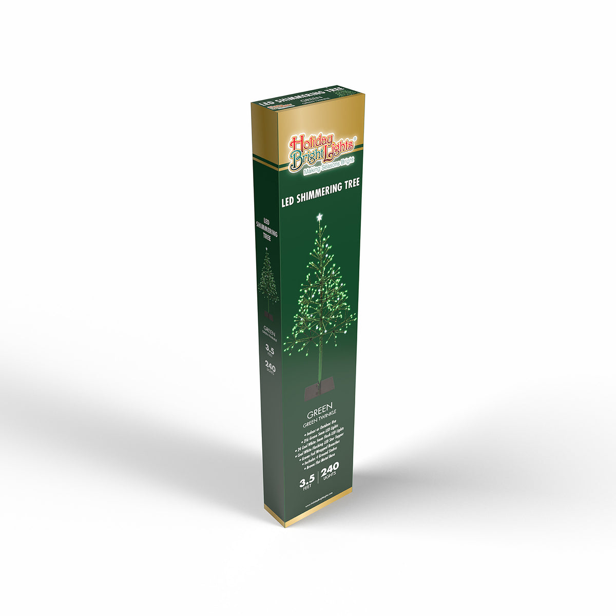 3.5ft Shimmering Trees (Retail Box)