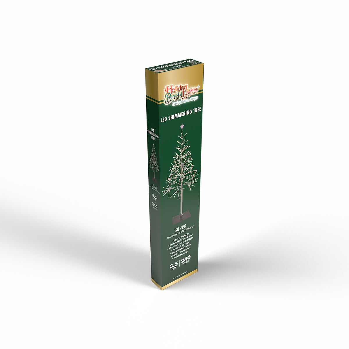 3.5ft Shimmering Trees (Retail Box)