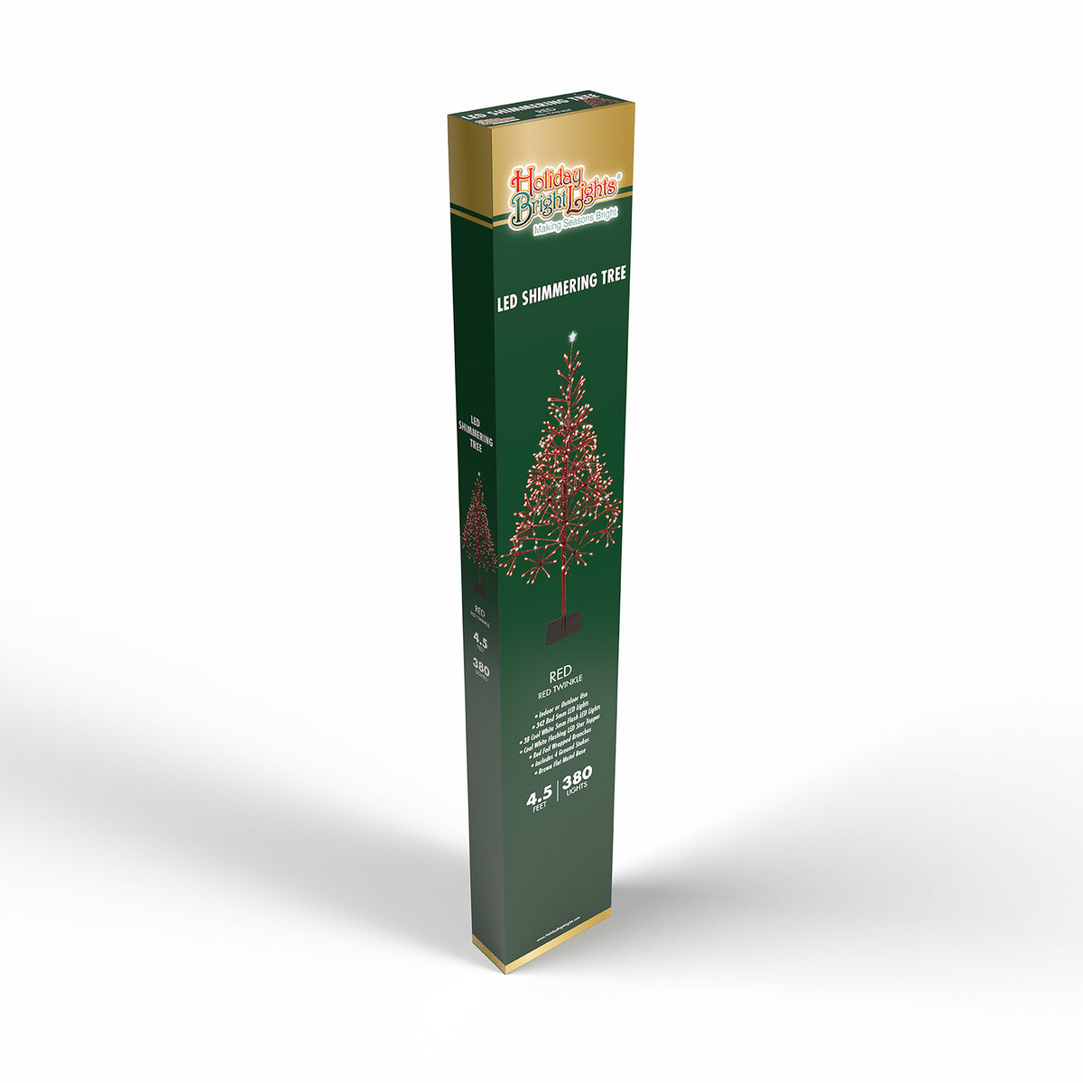 4.5ft Shimmering Trees (Retail Box)