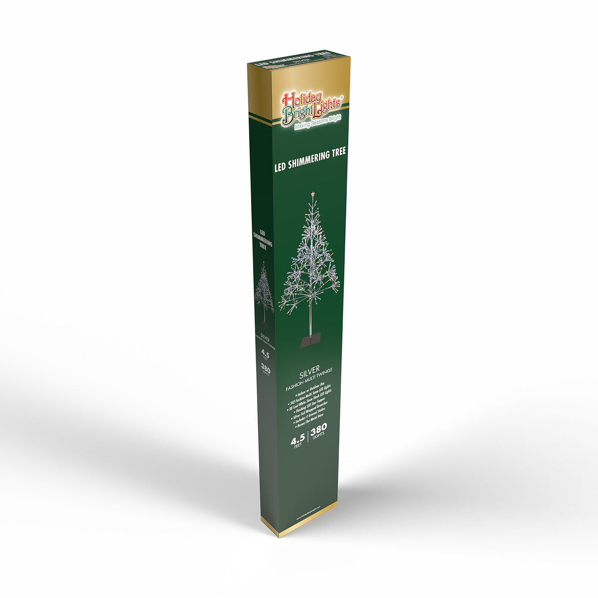 4.5ft Shimmering Trees (Retail Box)