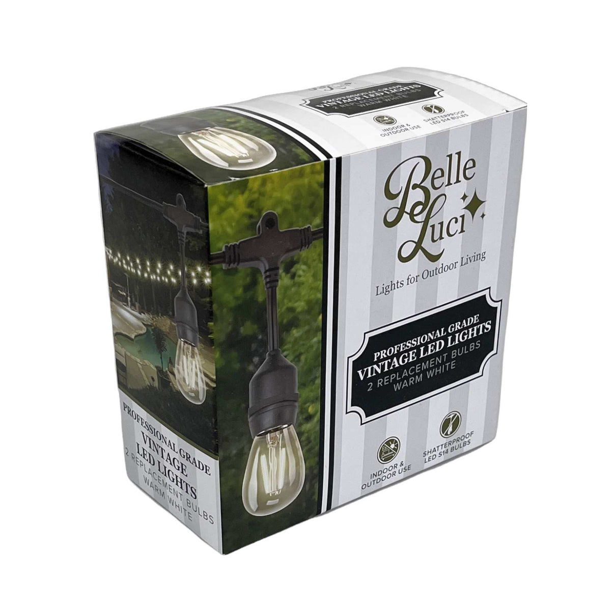 S14 Double Filament Replacement Bulbs (Retail Box)