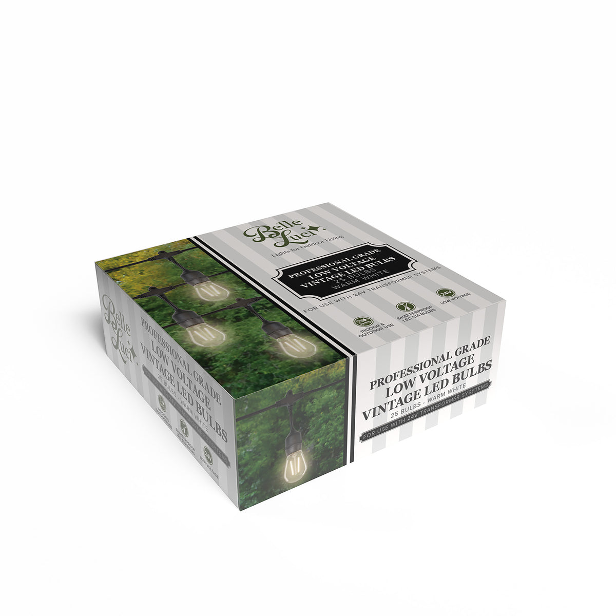 S14 Double Filament Low Voltage Bulbs (Retail Box)