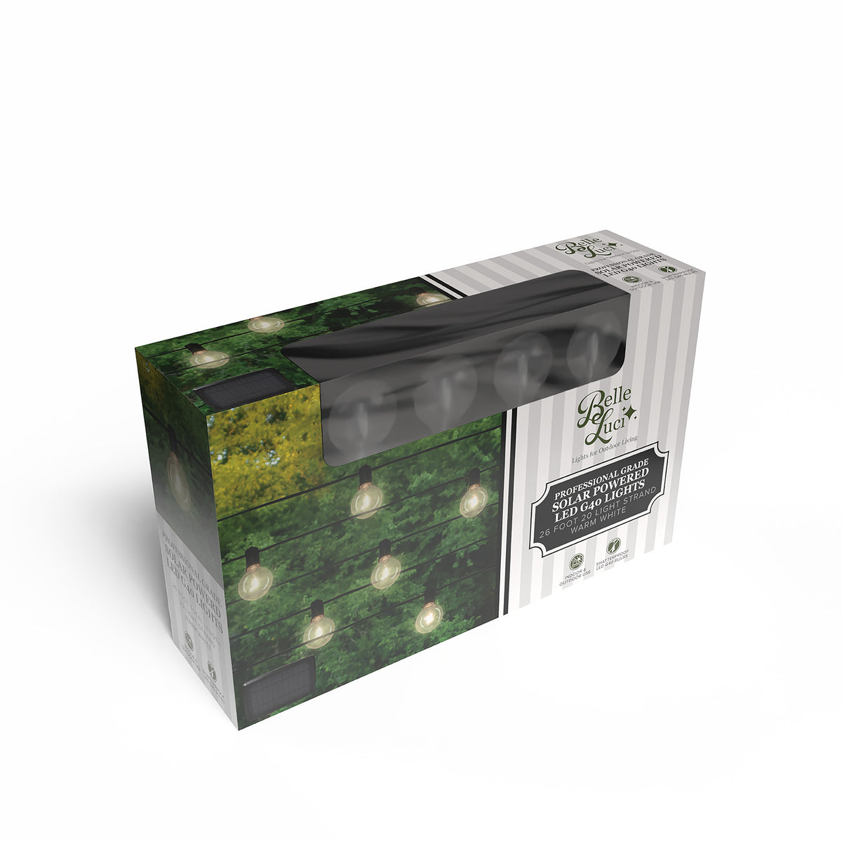 G40 20L Belle Luci Solar Lights (Retail Box)