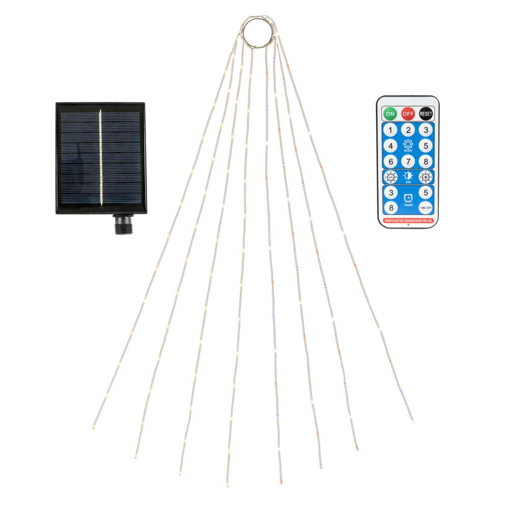 Big Seed 104L Solar Umbrella Lights (Retail Box)