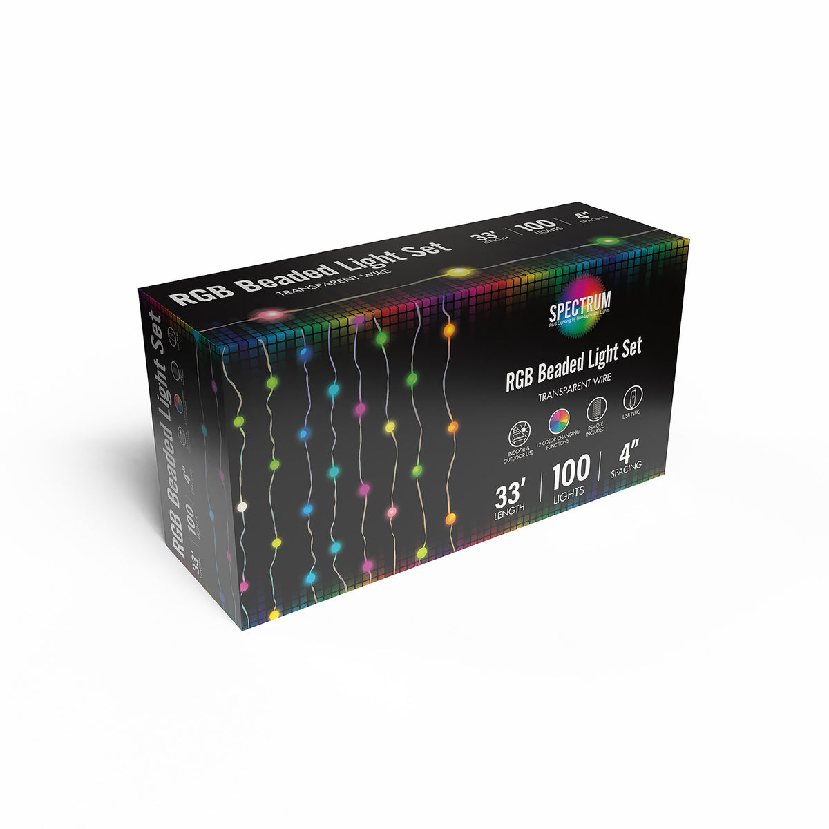 RGB Big Seed 100L Ribbon Lights (Retail Box)