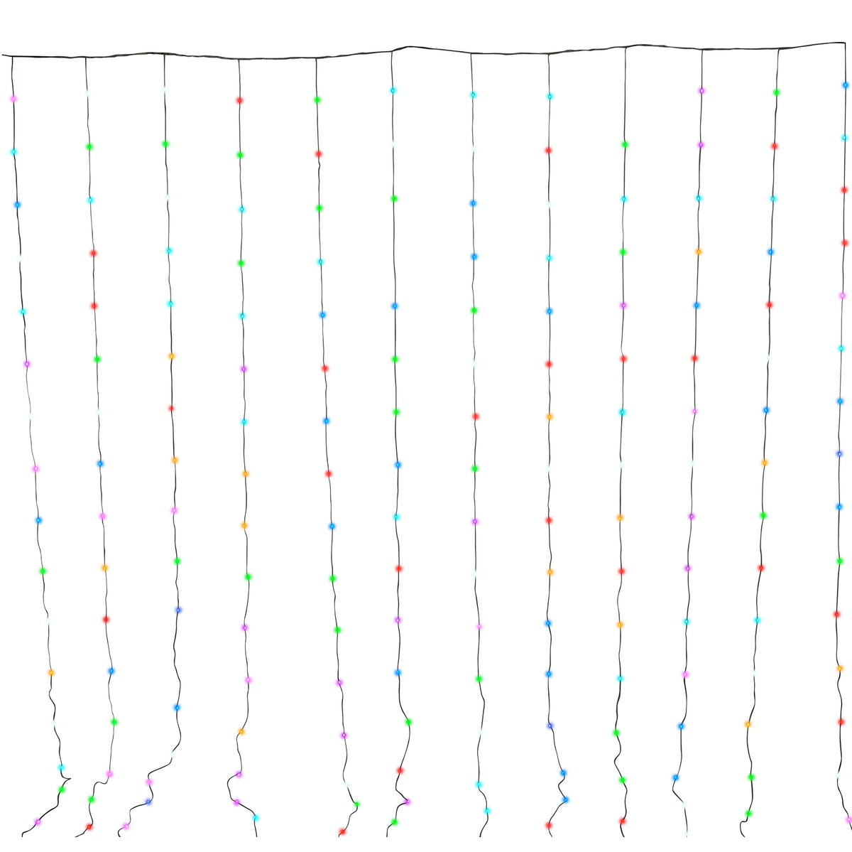 10ft x 10ft RGB Big Seed Curtain Lights (Retail Box)