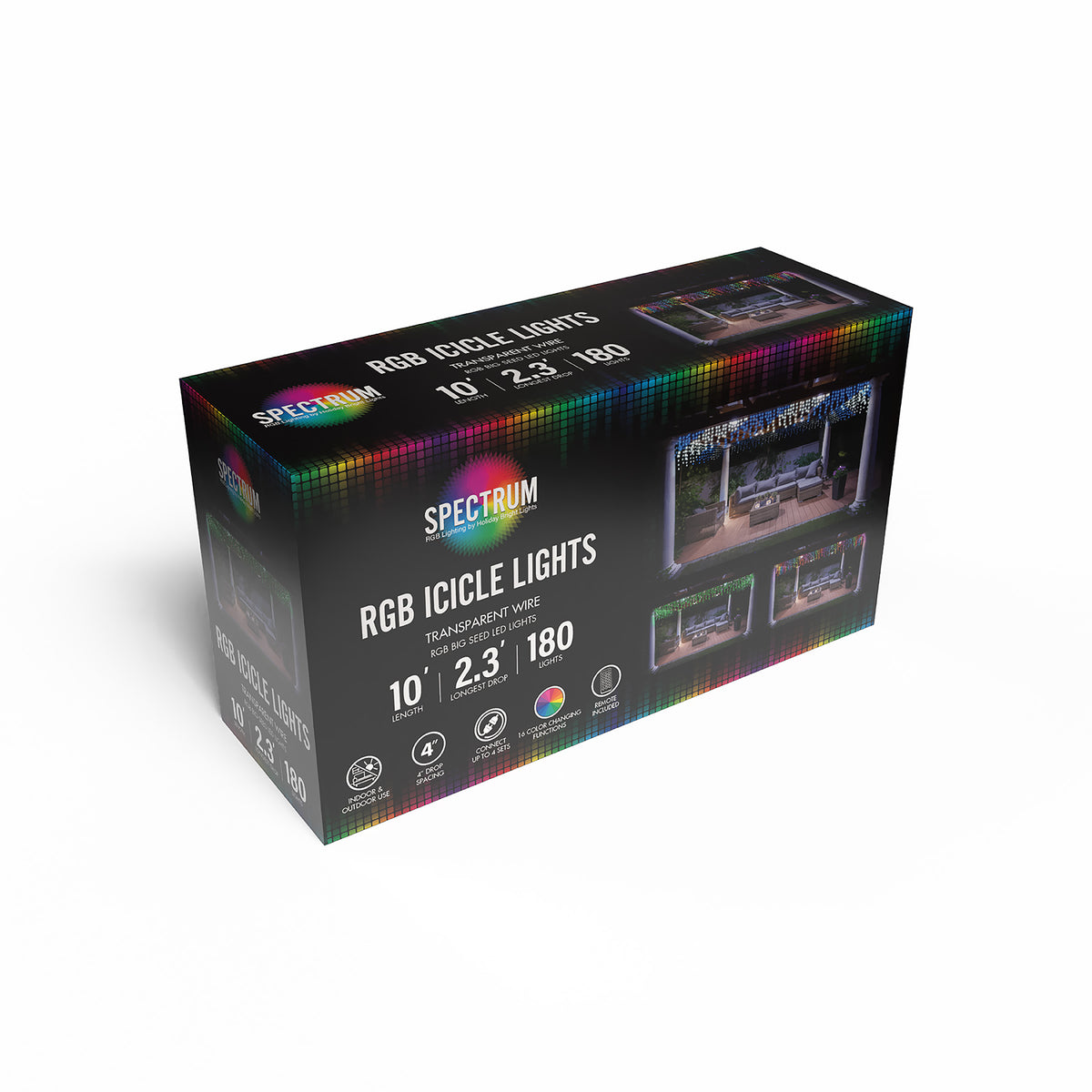 Big Seed Icicle Lights (Retail Box)