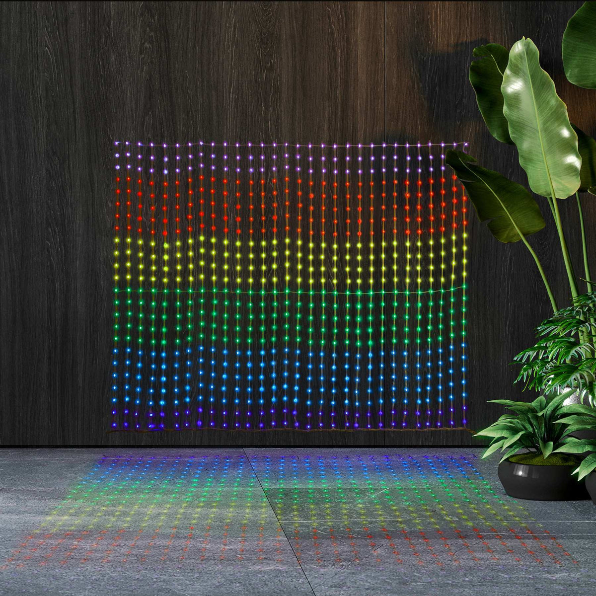 5ft x 4ft RGB Big Seed Curtain Lights (Retail Box)