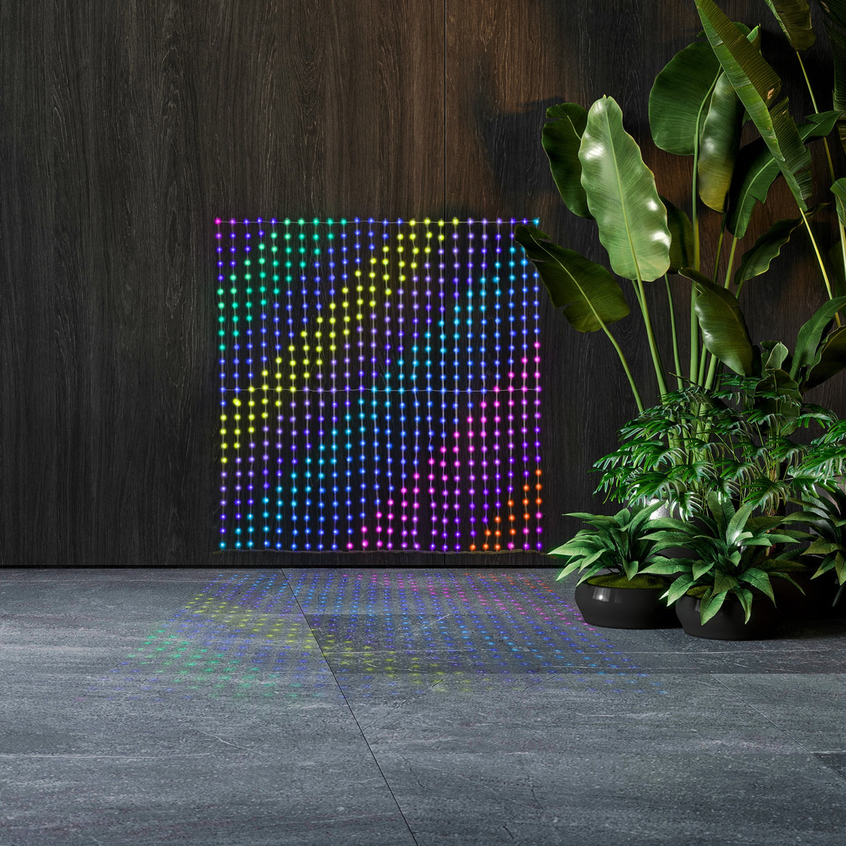 4ft x 4ft RGB Big Seed Curtain Lights (Retail Box)