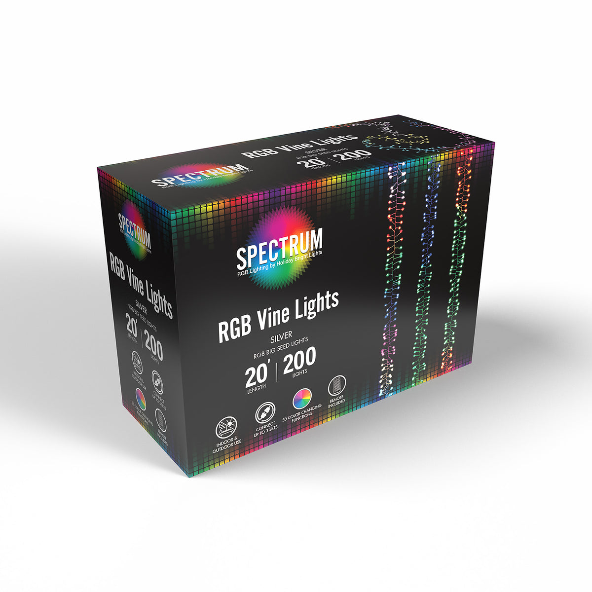 Big Seed 180L Garland Cluster Lights (Retail Box)