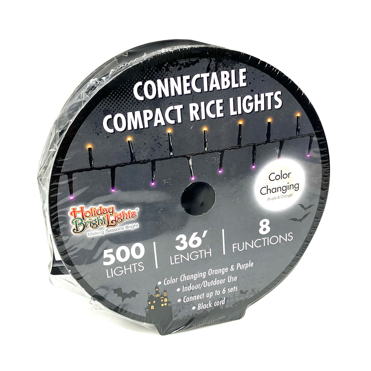3MM Rice 500L Connectable Straight Lights (Reel)