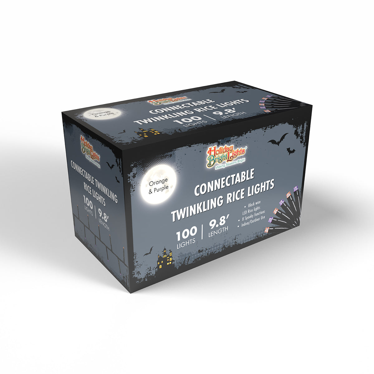 3MM Rice 100L Connectable Straight Lights (Retail Box)