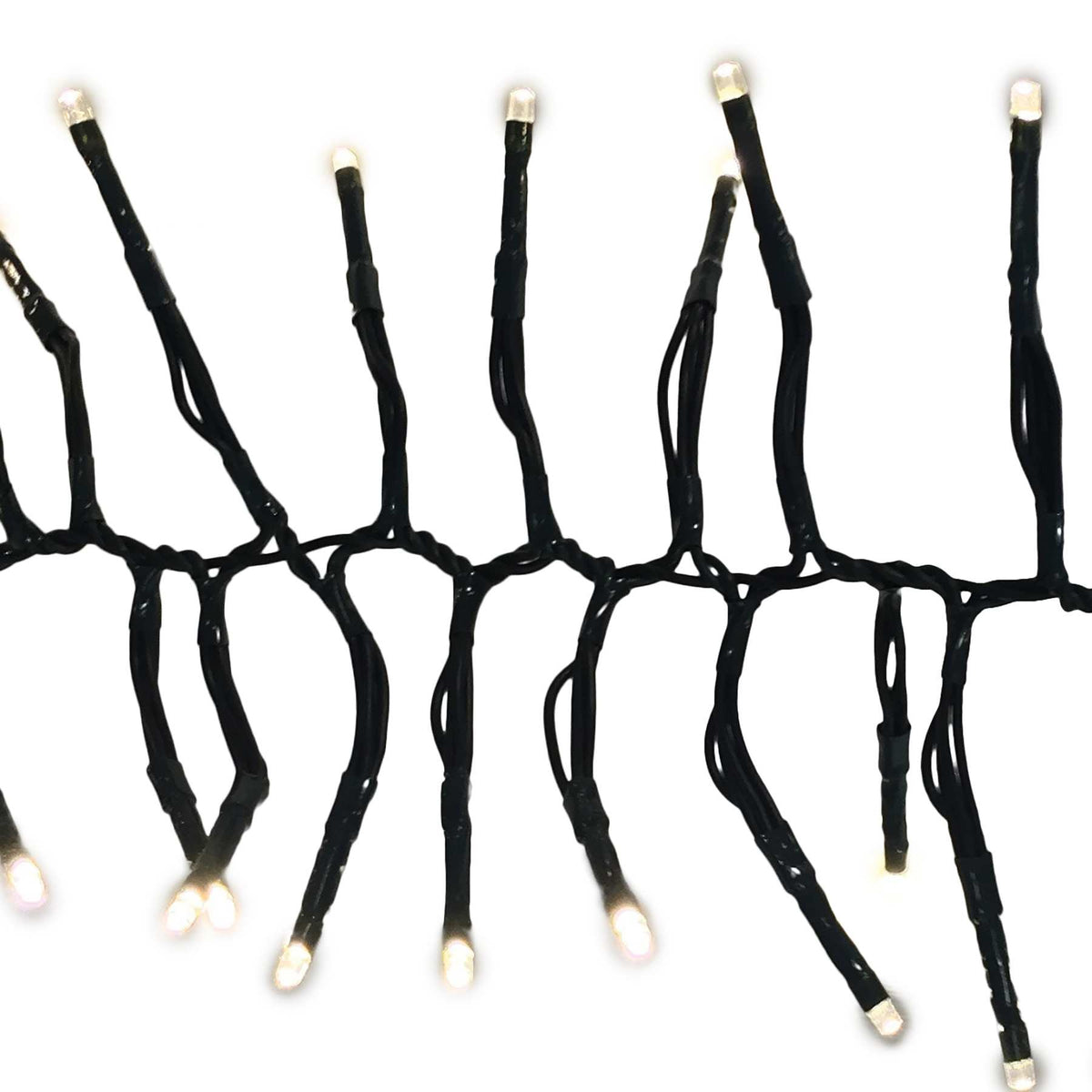 3MM Rice 192L Battery Operated Garland Cluster Lights (Retail Box)