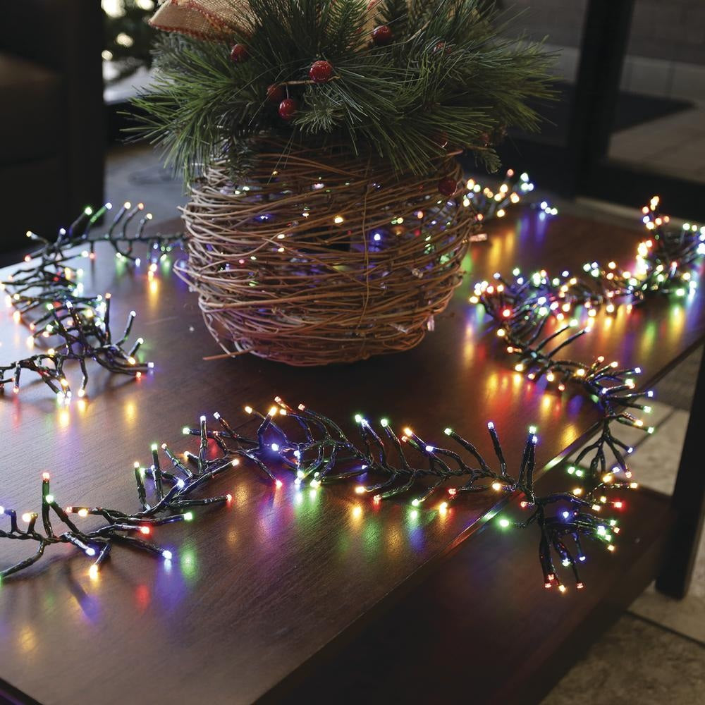 3MM Rice 250L Connectable Garland Cluster Lights (Reel)