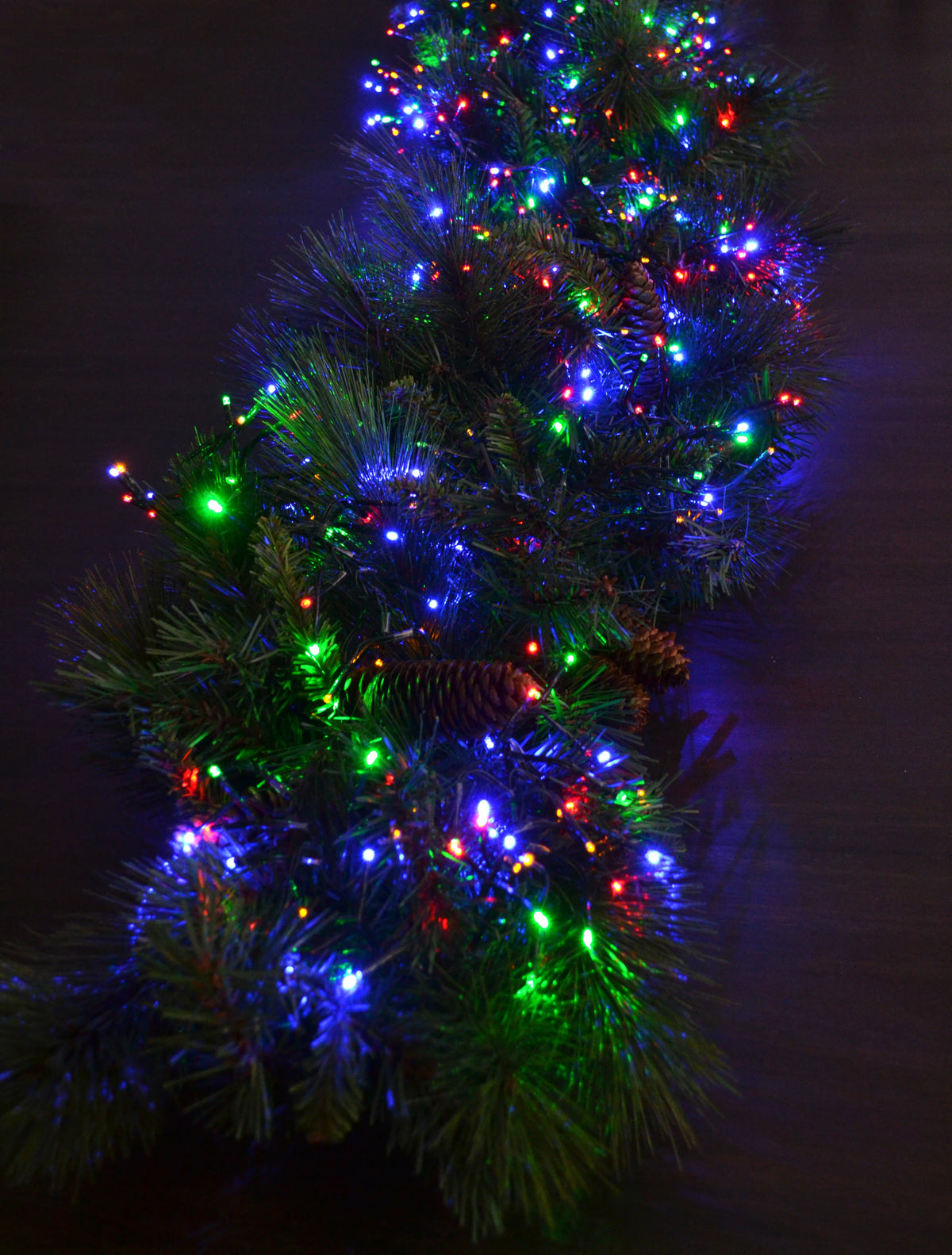 3MM Rice 1504L Garland Cluster Lights (Reel)