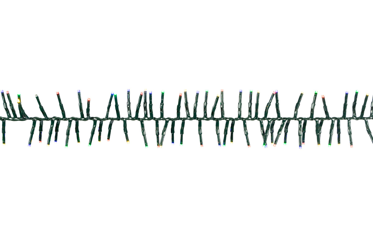 3MM Rice 768L Garland Cluster Lights (Reel)