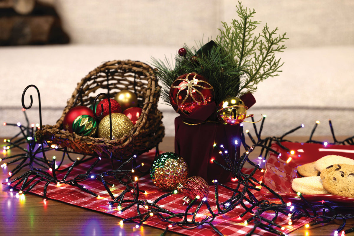 3MM Rice 250L Connect-N-Sync Garland Cluster Lights (Reel)