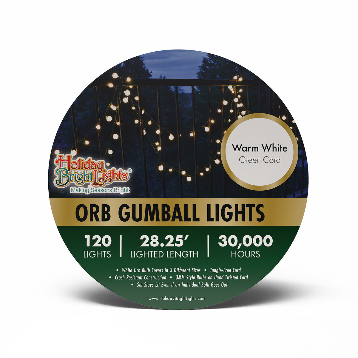 Gumball Rice 120L Light Set (Reel)