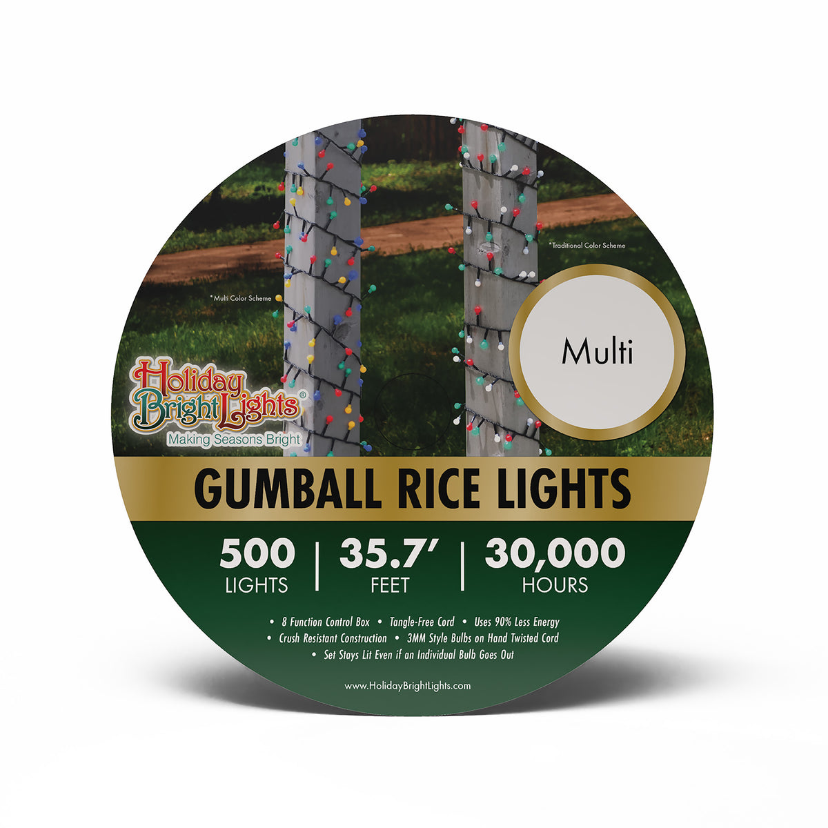 Gumball Rice 500L Light Set (Reel)