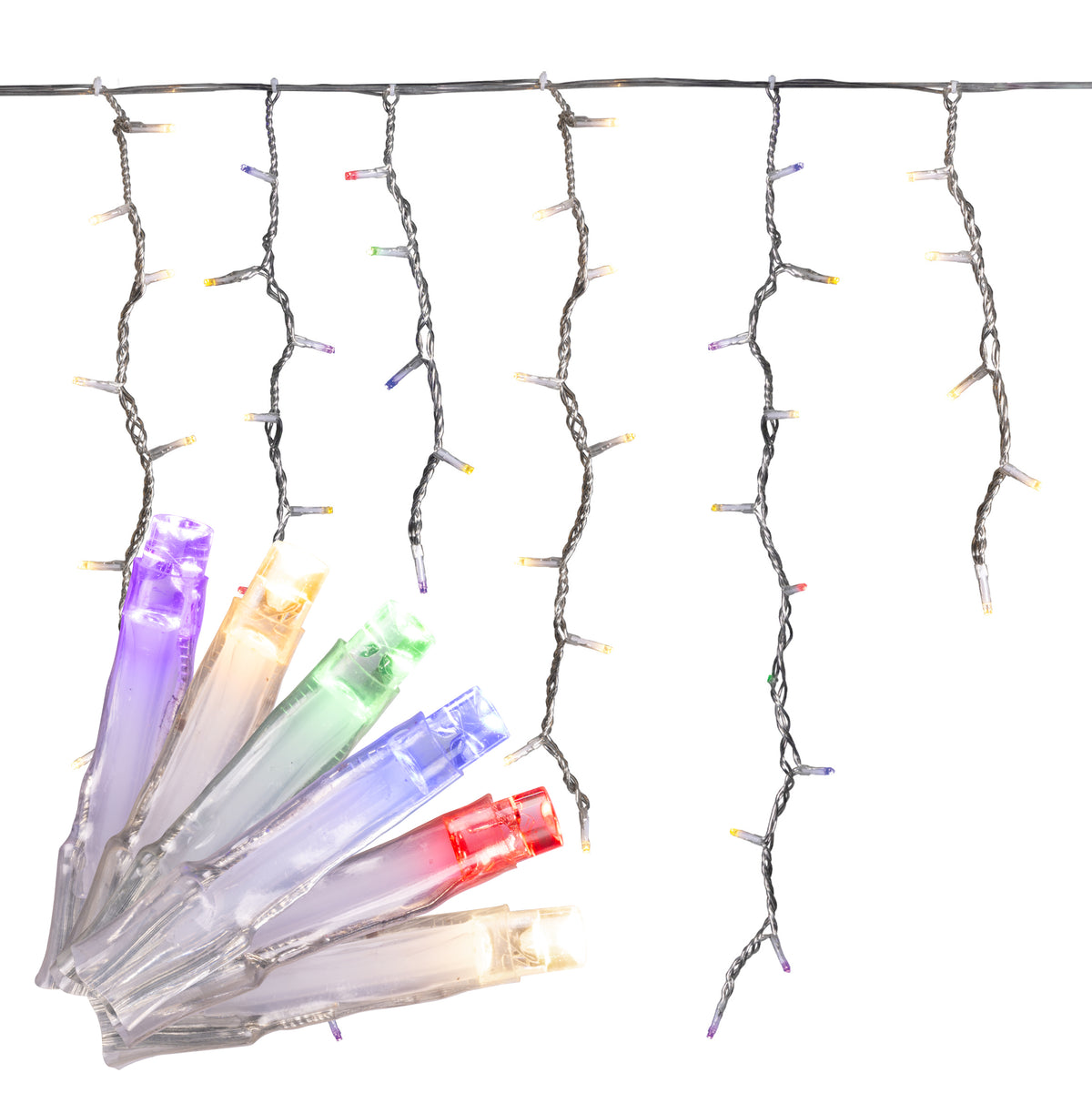 3MM Rice 200L Shimmering Sparkle Icicle Lights (Retail Box)