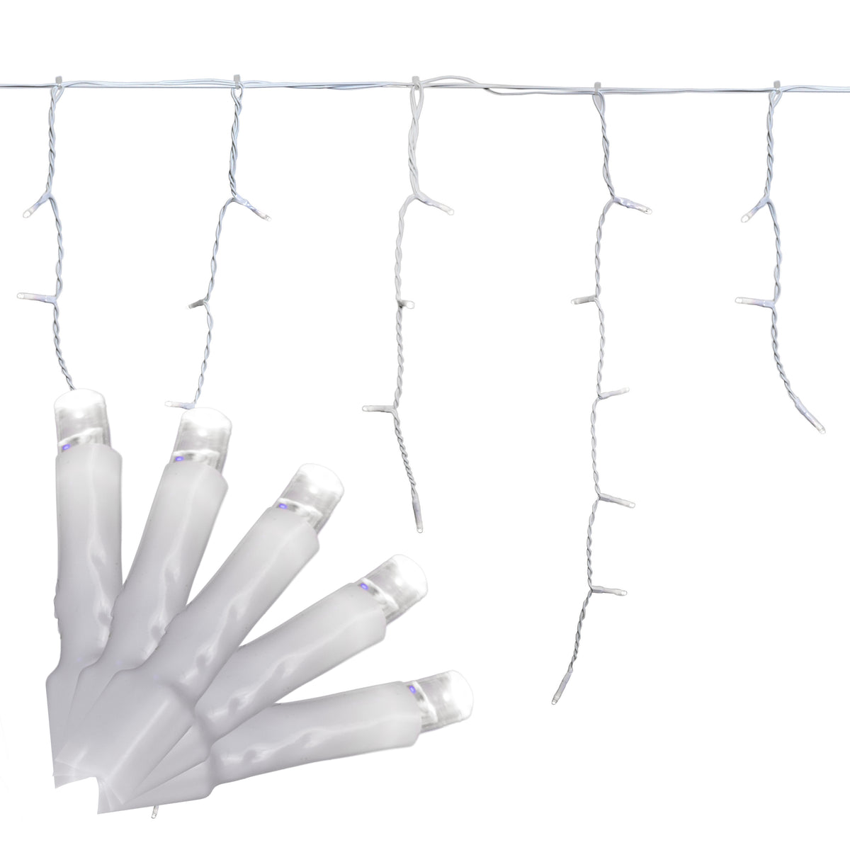 3MM Rice 200L Icicle Lights (Retail Box)