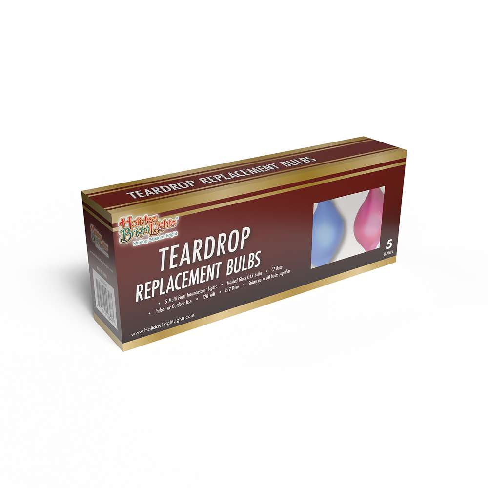 G45 Teardrop Replacement Lights (Retail Box)