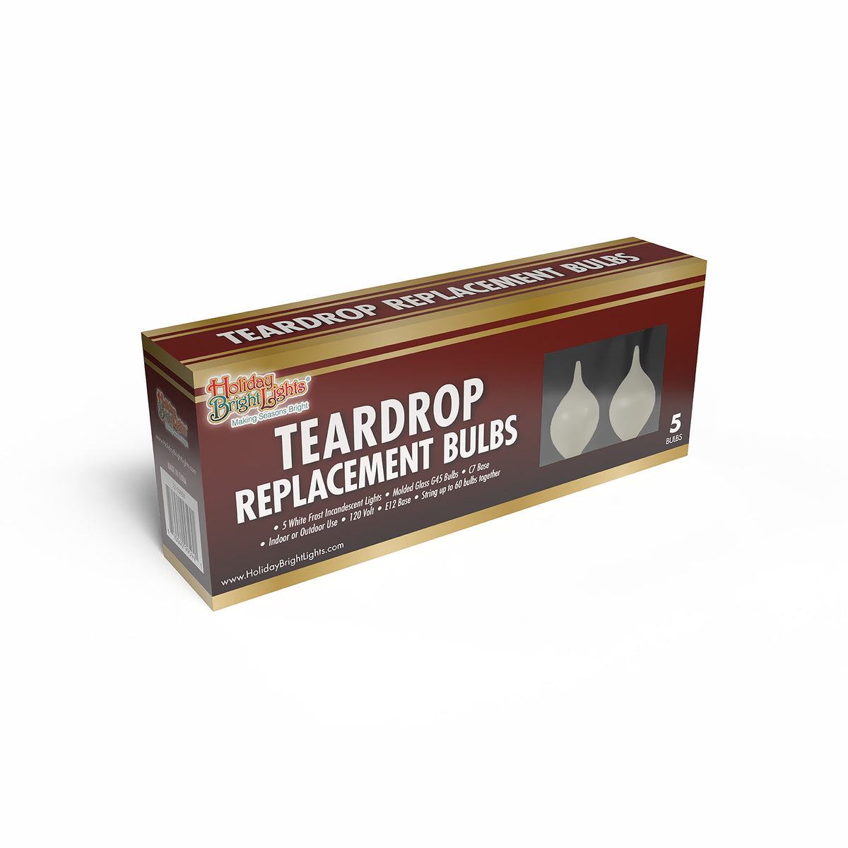 G45 Teardrop Replacement Lights (Retail Box)