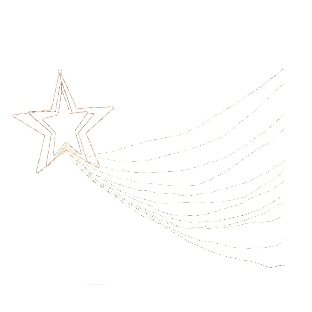 22.5ft Rotating Star w/ Cascade Lights (Retail Box)
