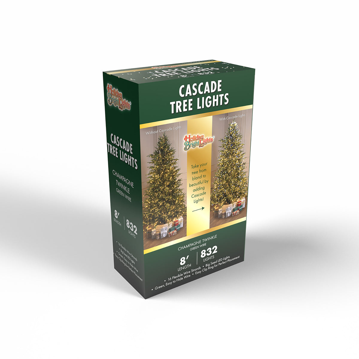 8ft Cascade Lights (Retail Box)