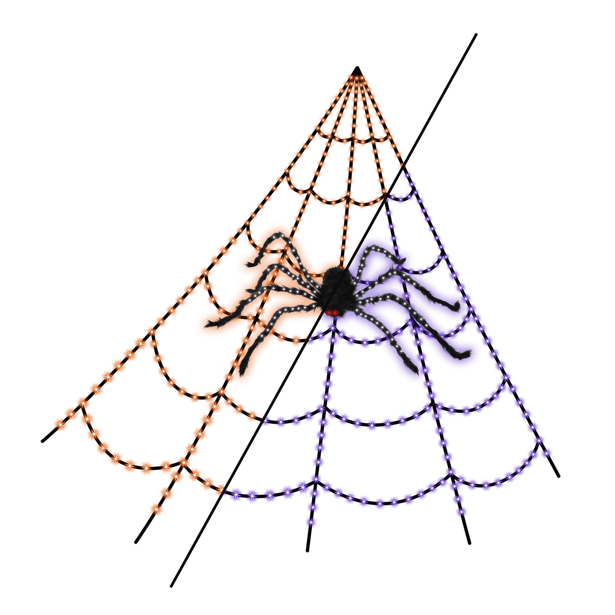 16ft Giant Web w/ Spider (Retail Box)