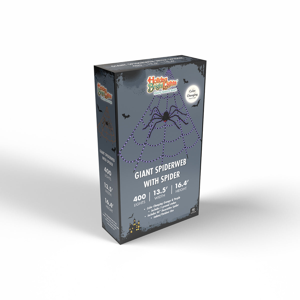 16ft Giant Web w/ Spider (Retail Box)