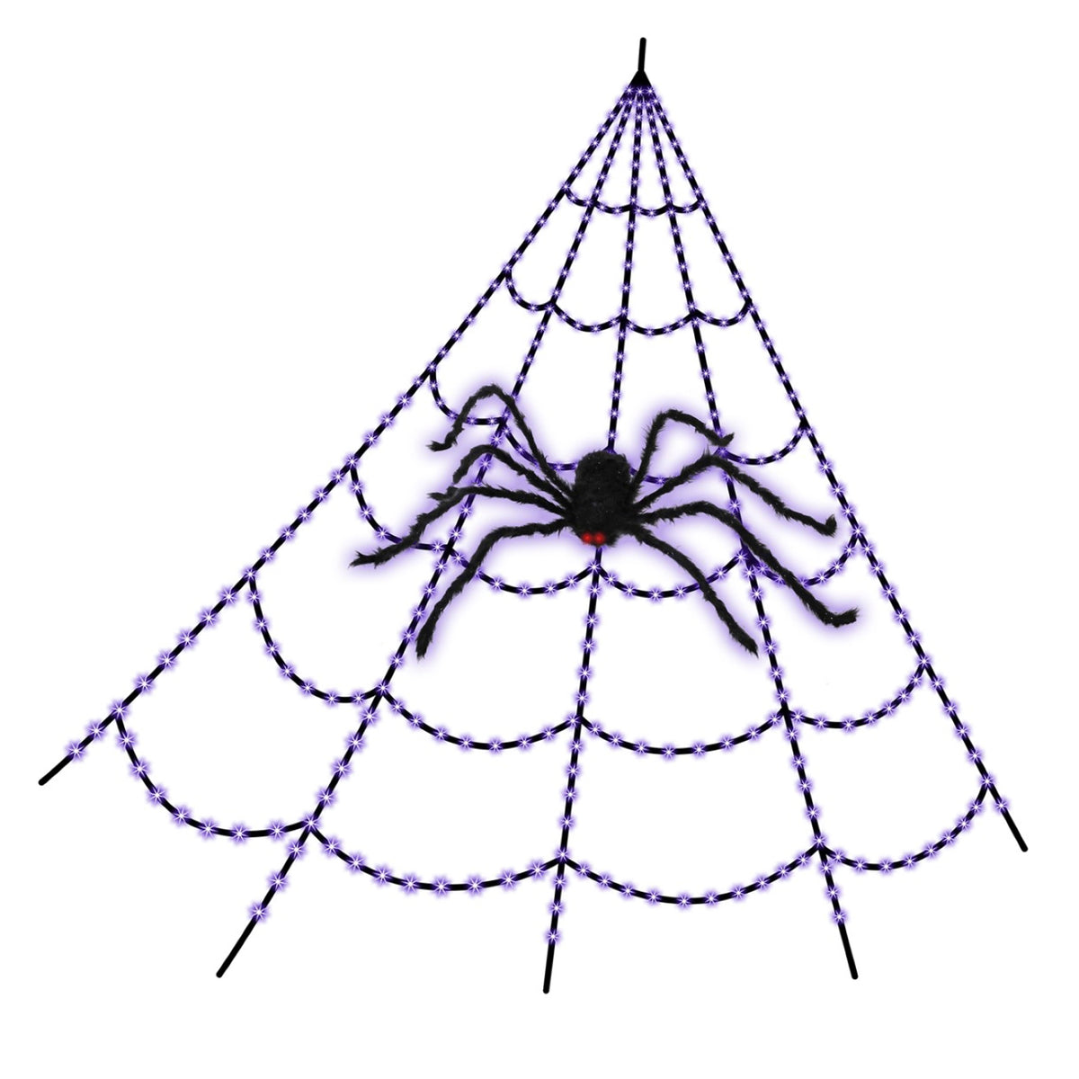 16ft Giant Web w/ Unlit Spider (Retail Box)