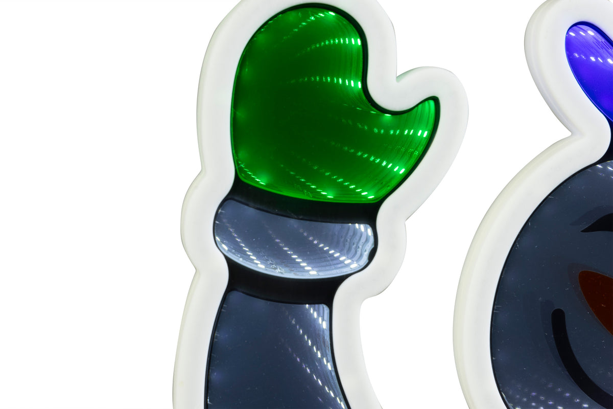 Snowman Infinity Lights