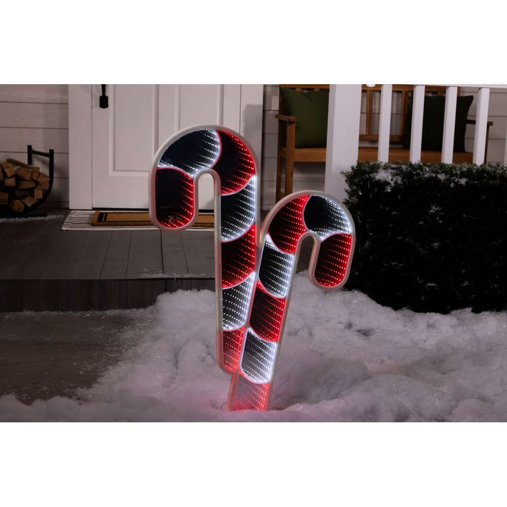 Candy Cane Infinity Lights