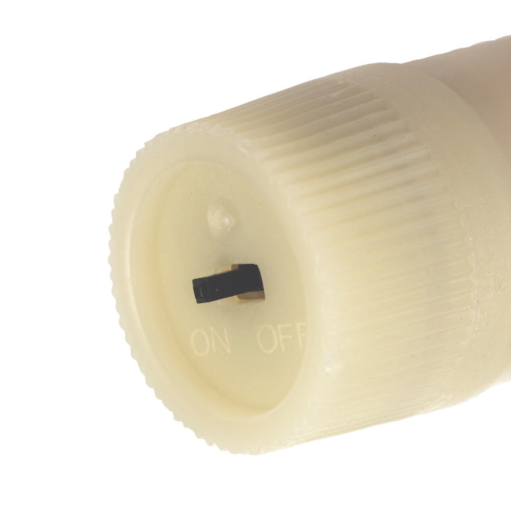 11.4" Battery Operated Taper Candle w/ Holder and Suction Cup - Set of 4 (Retail Box)