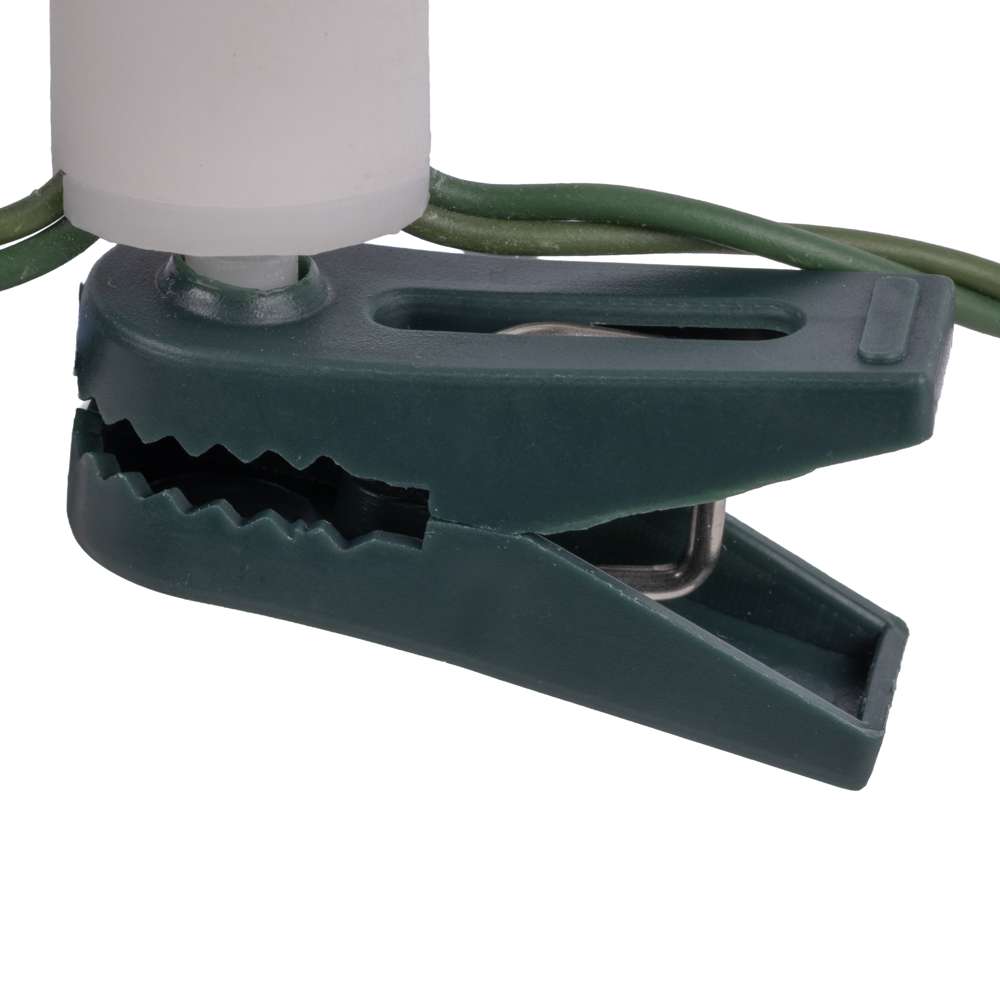 Battery Operated Cream Drip Taper Candle w/ Holder and Suction Cup (Retail Box)
