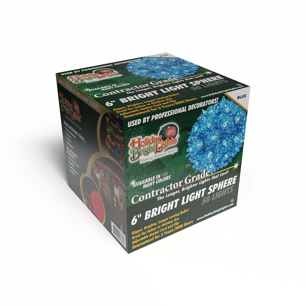 6" Incandescent 50L Starlight Spheres (Retail Box)