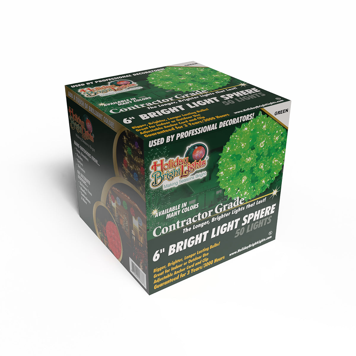 6" Incandescent 50L Starlight Spheres (Retail Box)