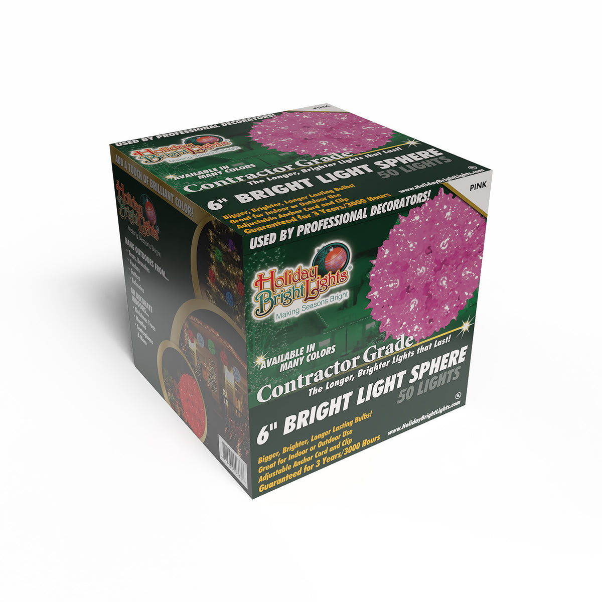 6" Incandescent 50L Starlight Spheres (Retail Box)