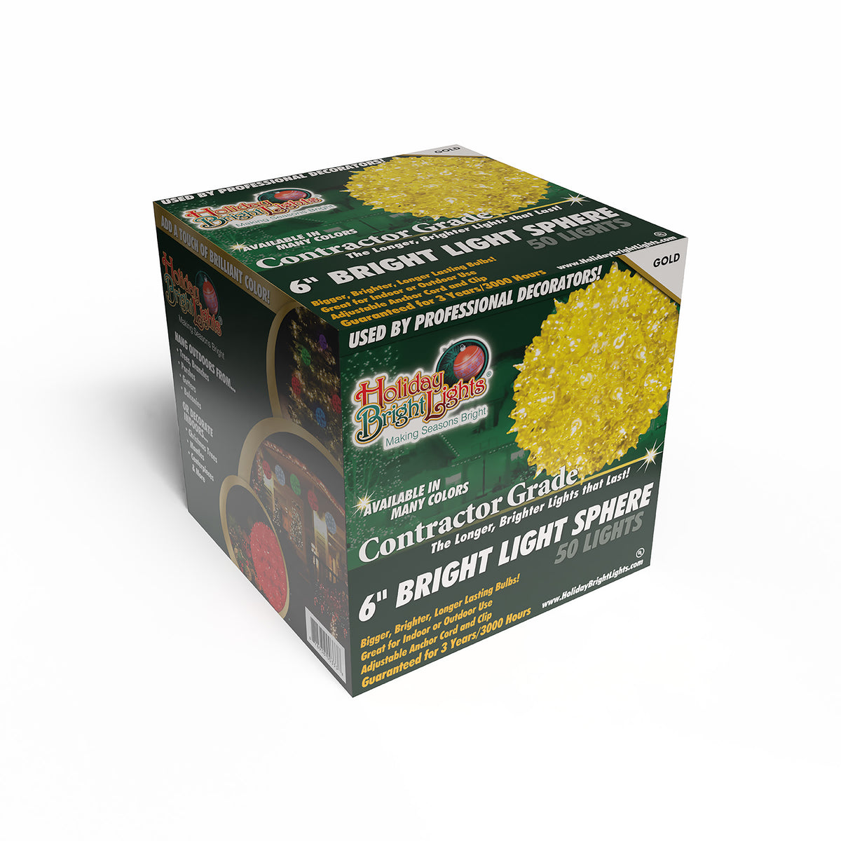 6" Incandescent 50L Starlight Spheres (Retail Box)
