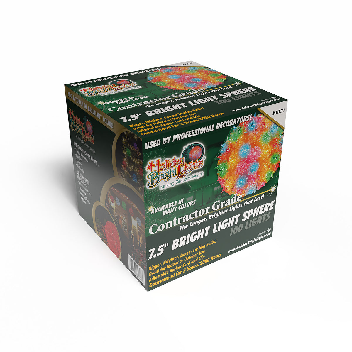 7.5" Incandescent 100L Starlight Spheres (Retail Box)