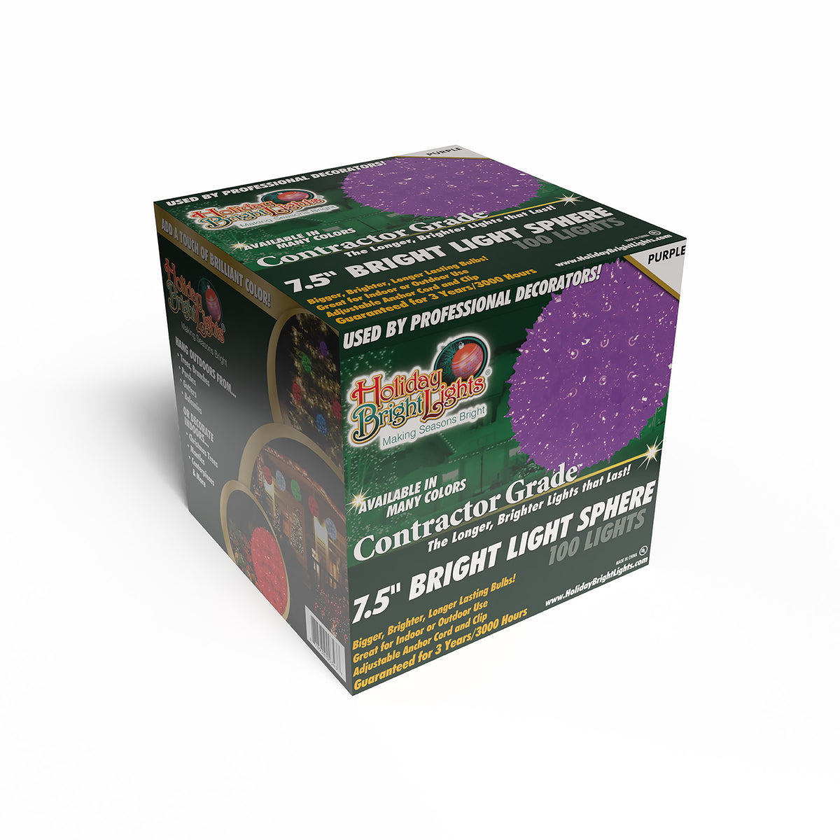 7.5" Incandescent 100L Starlight Spheres (Retail Box)