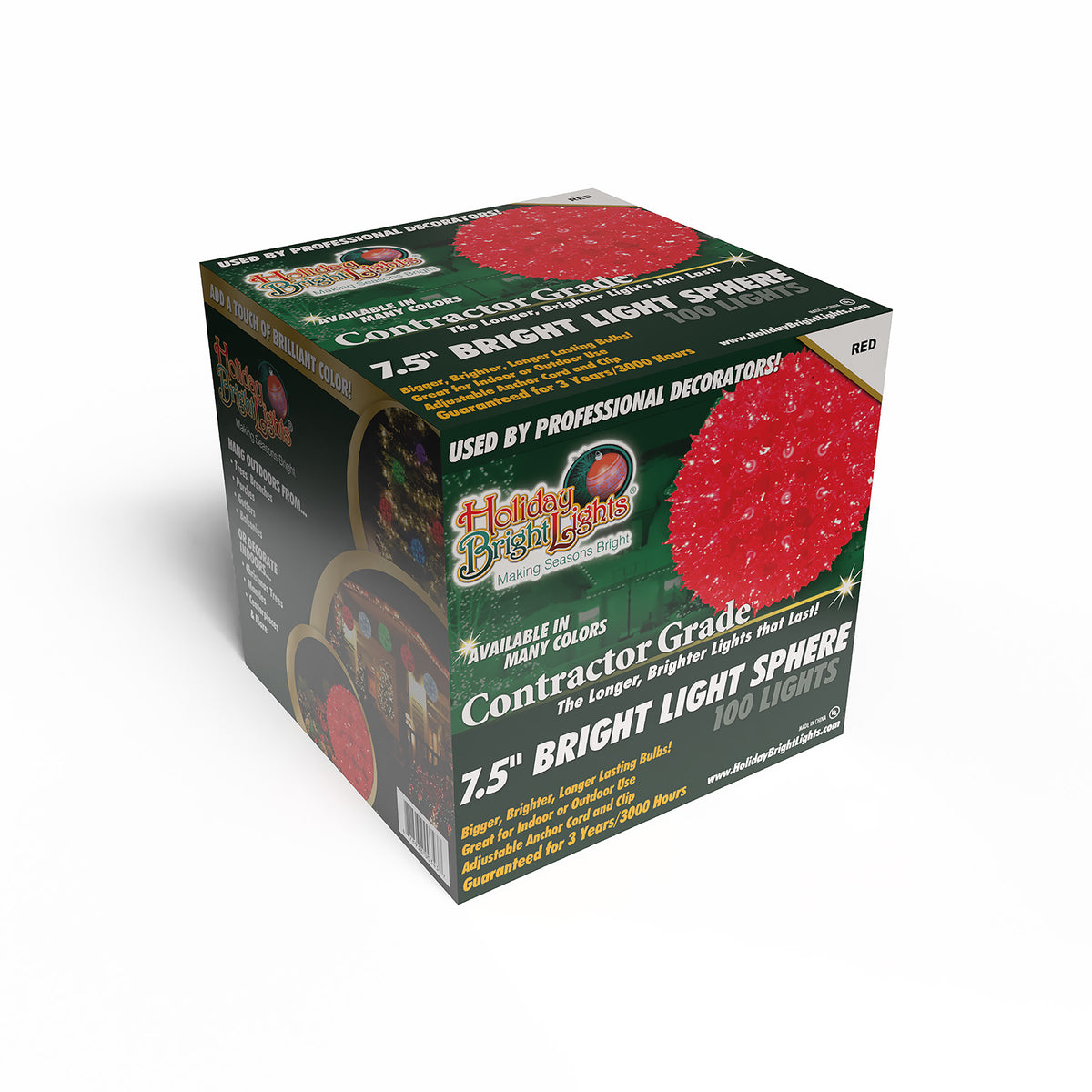 7.5" Incandescent 100L Starlight Spheres (Retail Box)