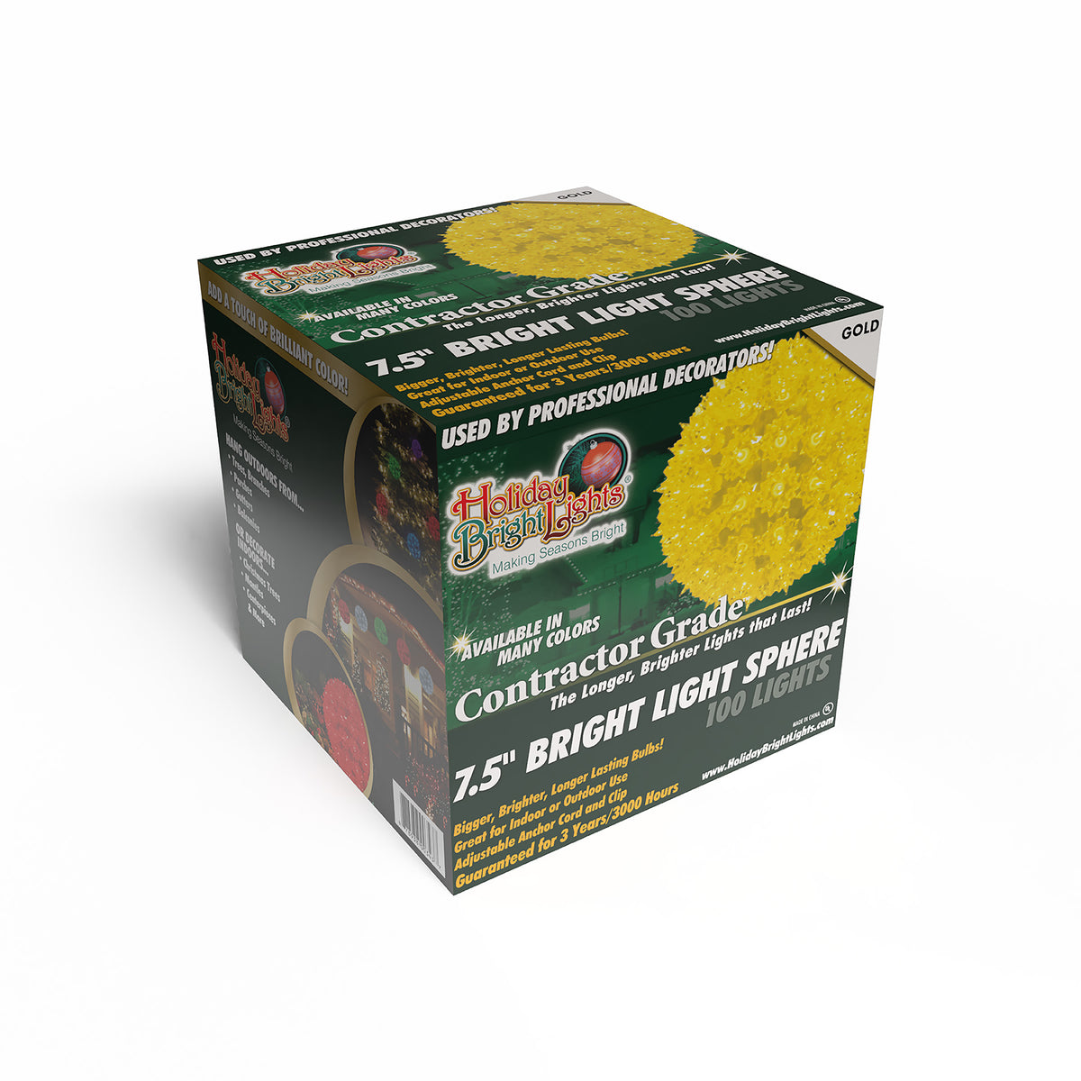 7.5" Incandescent 100L Starlight Spheres (Retail Box)