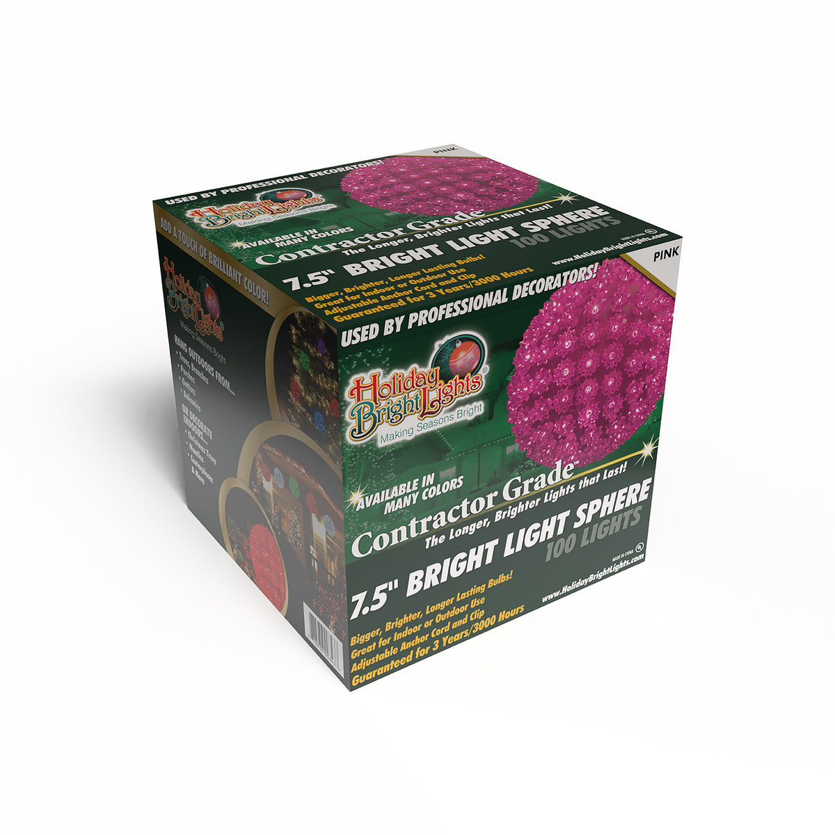 7.5" Incandescent 100L Starlight Spheres (Retail Box)