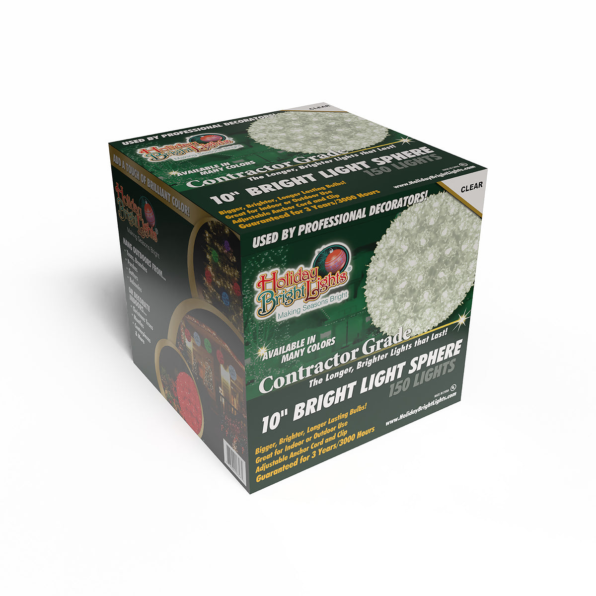 10" Incandescent 150L Starlight Spheres (Retail Box)