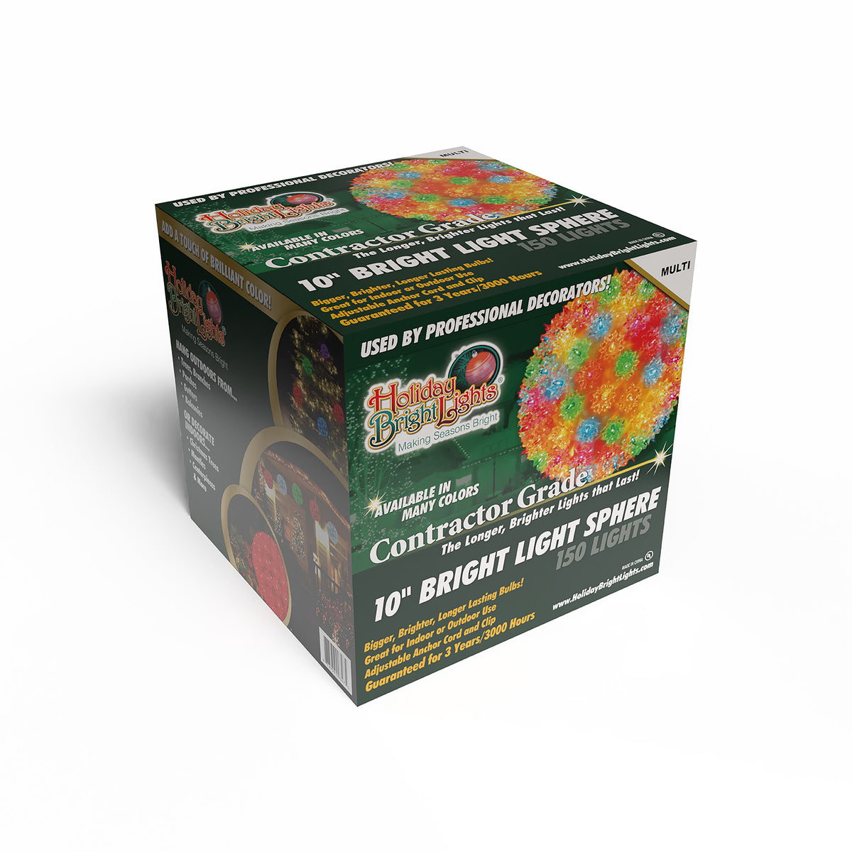 10" Incandescent 150L Starlight Spheres (Retail Box)