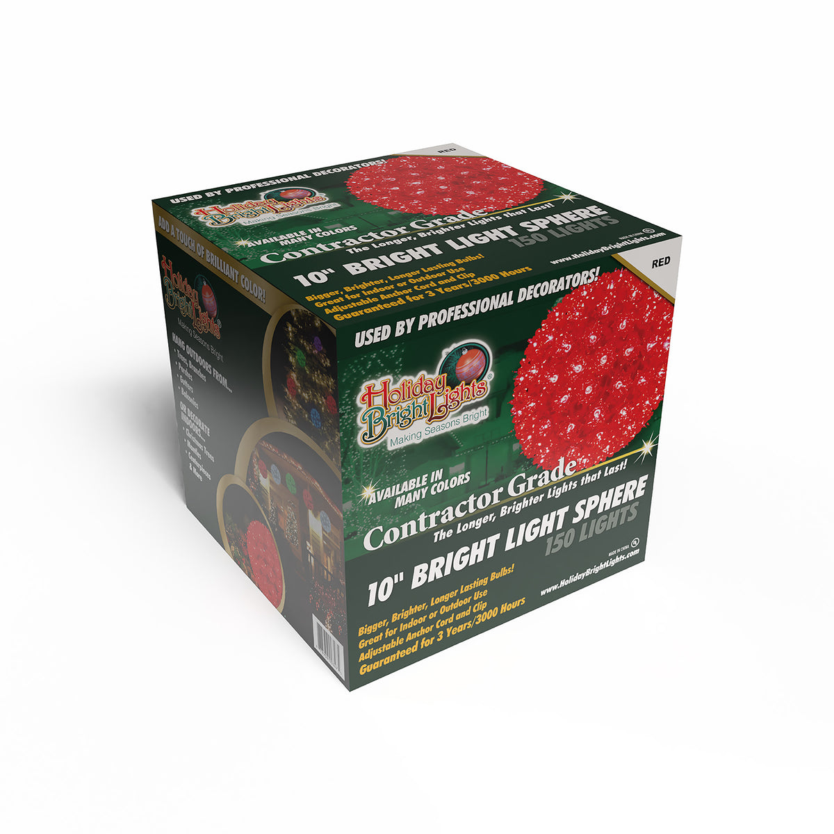 10" Incandescent 150L Starlight Spheres (Retail Box)